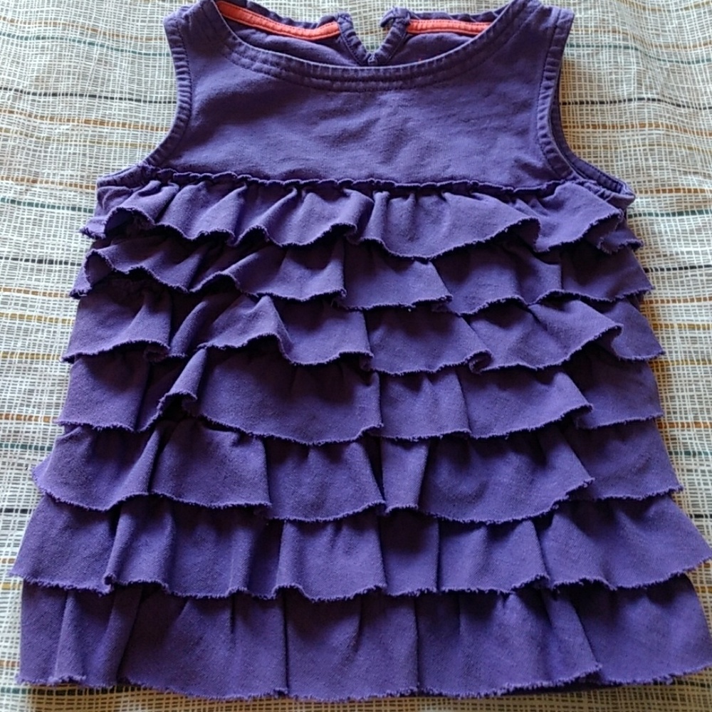 Mini boden 2-3T ruffled top